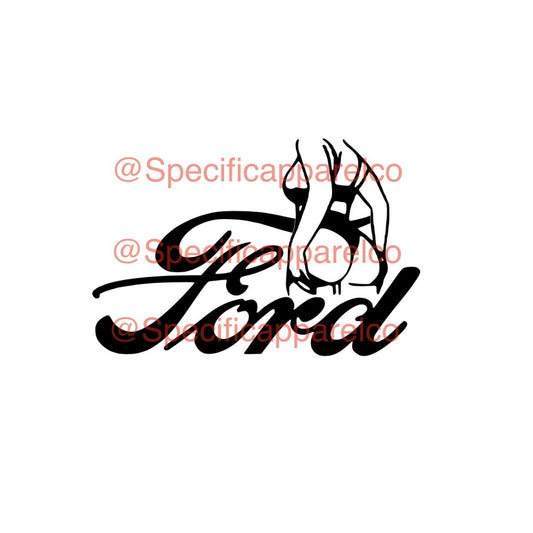 Ford Chick Decal