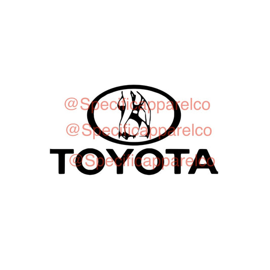 Toyota Chick Decal